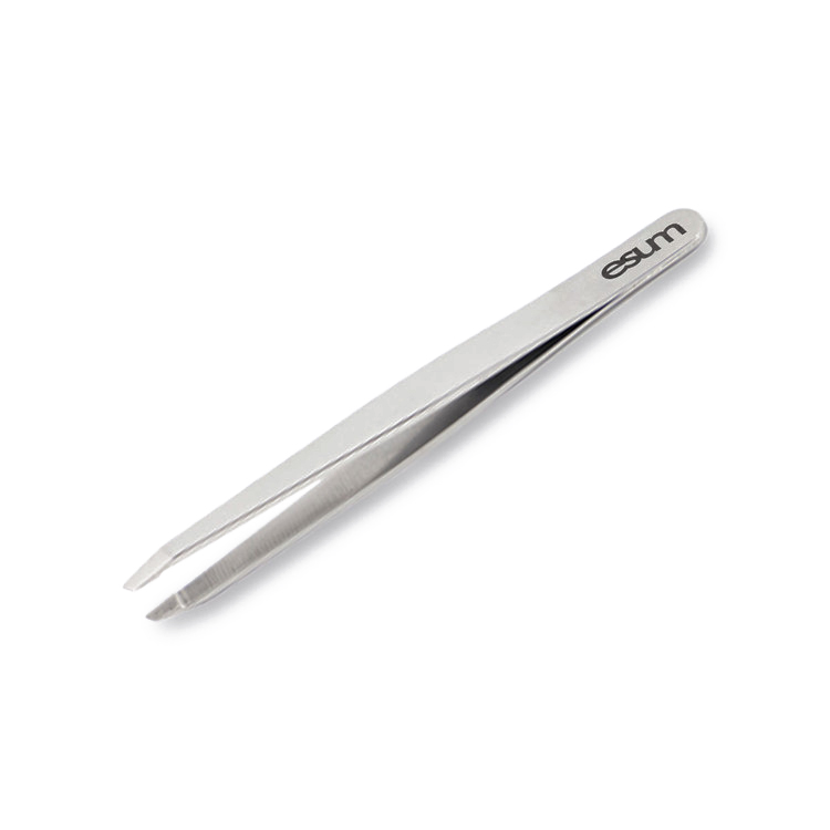 ESUM Cosmetics - Slant Tip Tweezers ESUM Cosmetics - Slant Tip Tweezers