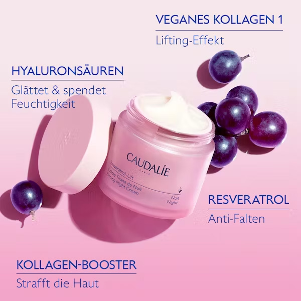 Caudalie - Resveratrol-Lift - Kräuter-Nachtcreme, 50ml