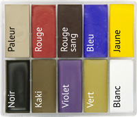 mp-1003mmfx Maqpro FX SLIM 10er Palette Fard Creme 15ml
