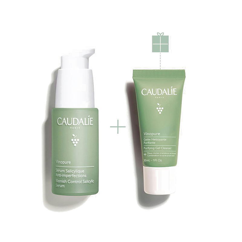 Caudalie - Vinopure- Serum mit Salicylsäure gegen Unreinheiten, 30ml