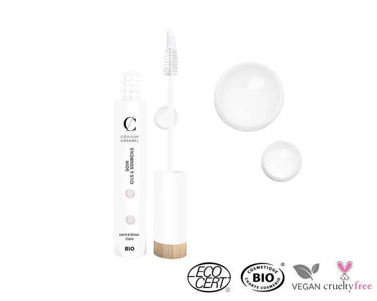 Couleur Caramel - Soin Cils & Sourcils BIO, 6ml