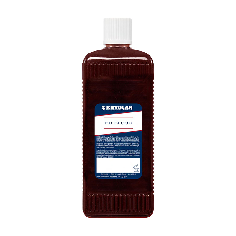 Kryolan - HD Blood Light Arterial, 500ml Kryolan - HD Blood Light Arterial, 500ml