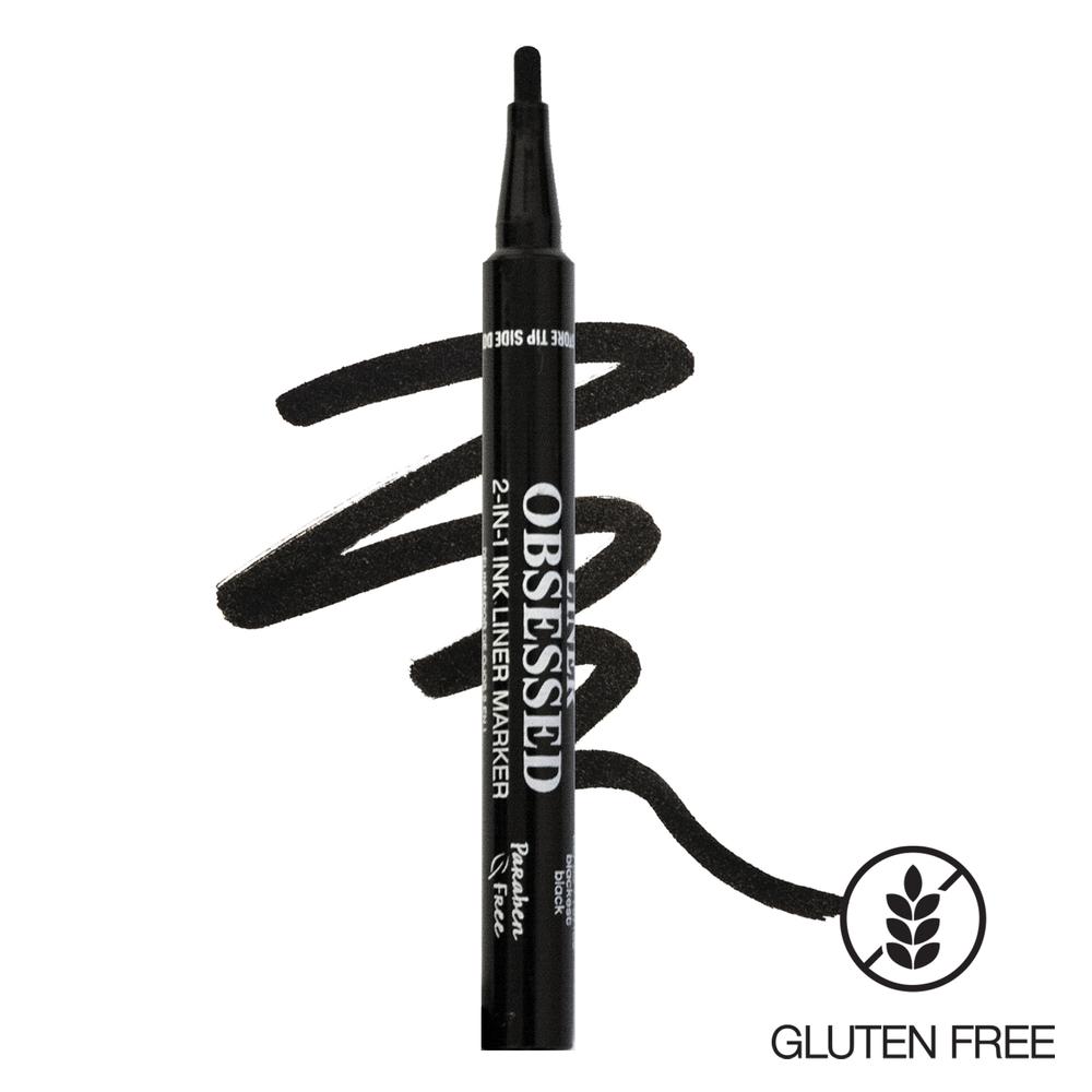 po-elf03 Palladio - Liner Obsessed 2-in-1 Liner Marker, Black