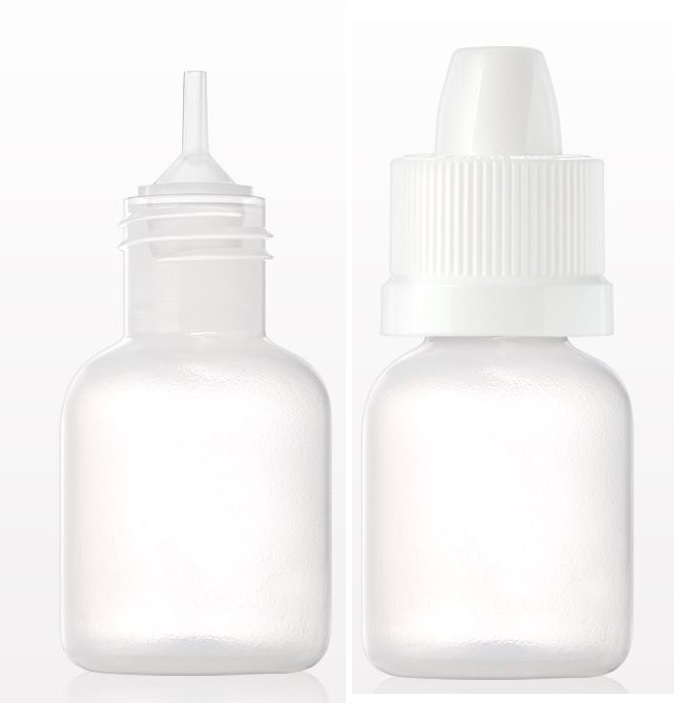 BL-314202 Leere Plastik Flasche schmale Tropfenvorrichtung 10ml
