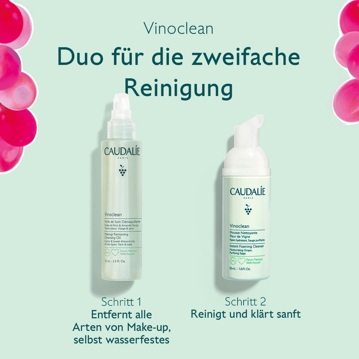 Caudalie - Duo für die zweifache Reinigung, SET