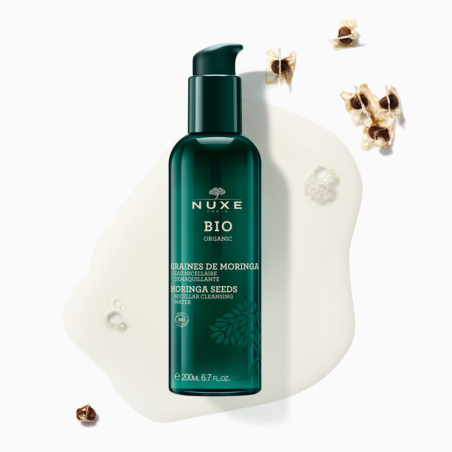 NXB-16384646 Nuxe Bio Graines de Moringa Reinigungswasser 200ml
