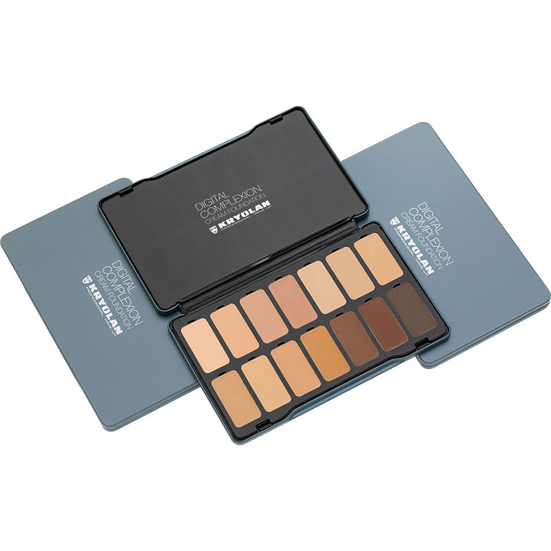 Kryolan - Digital Complexion - Cream Palette, 14 Farben Kryolan - Digital Complexion - Cream Palette, 14 Farben
