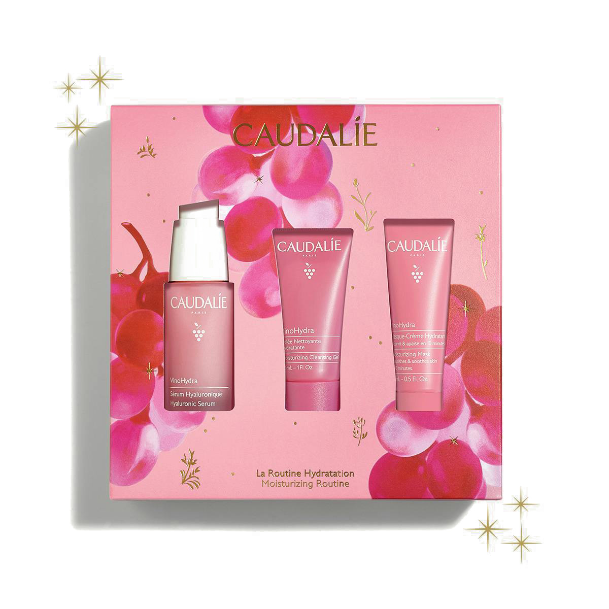Caudalie - VinoHydra - Die feuchtigkeitsspendende Beauty-Routine, SET Caudalie - VinoHydra - Die feuchtigkeitsspendende Beauty-Routine, SET