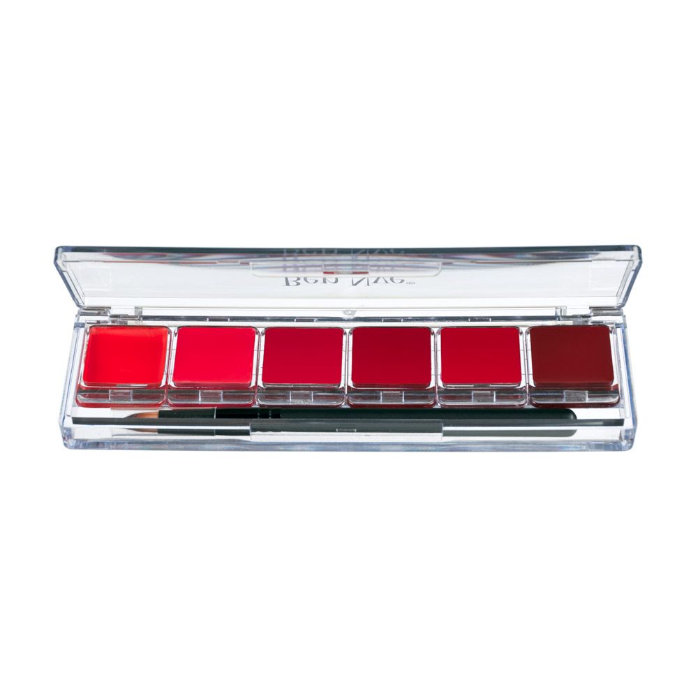 bn-lsp6 Ben Nye - LSP6 Red Lip Colour 6er Palette