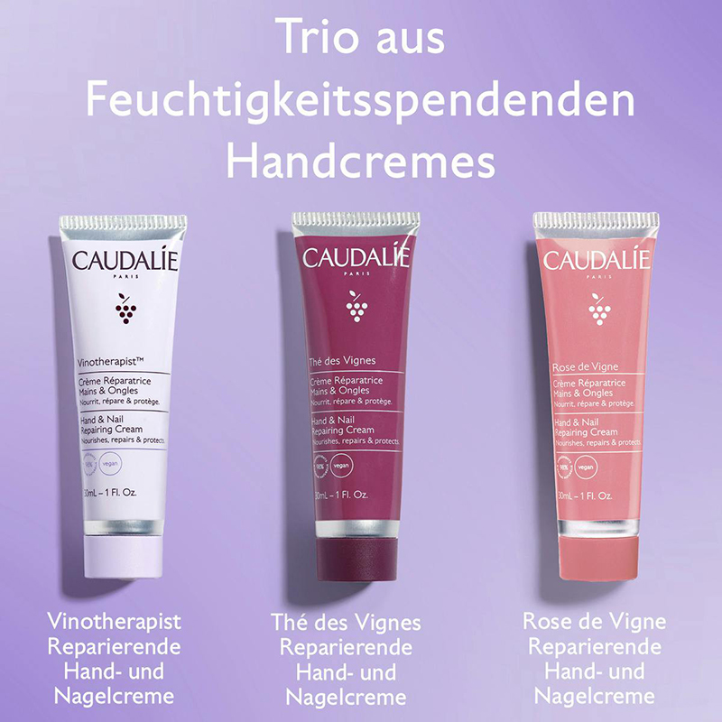 Caudalie - Trio Handcreme, SET