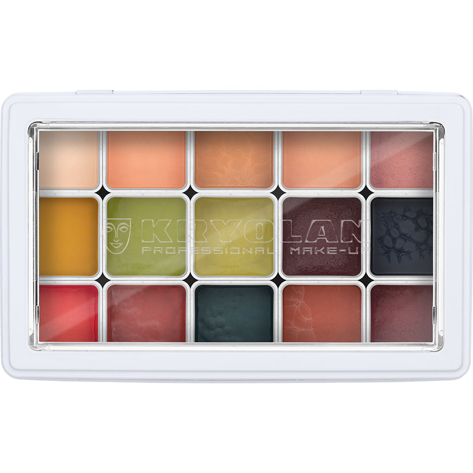 Kryolan - FXDesign Color SPECIAL FX, 15er Palette Kryolan - FXDesign Color SPECIAL FX, 15er Palette