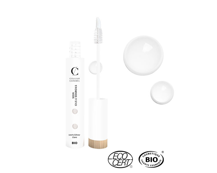 Couleur Caramel - Soin Cils & Sourcils BIO, 6ml Couleur Caramel - Soin Cils & Sourcils BIO, 6ml