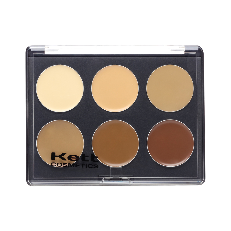 Kett Cosmetics - Fixx Creme Pro Palette OLIVE, 42g Kett Cosmetics - Fixx Creme Pro Palette OLIVE, 42g