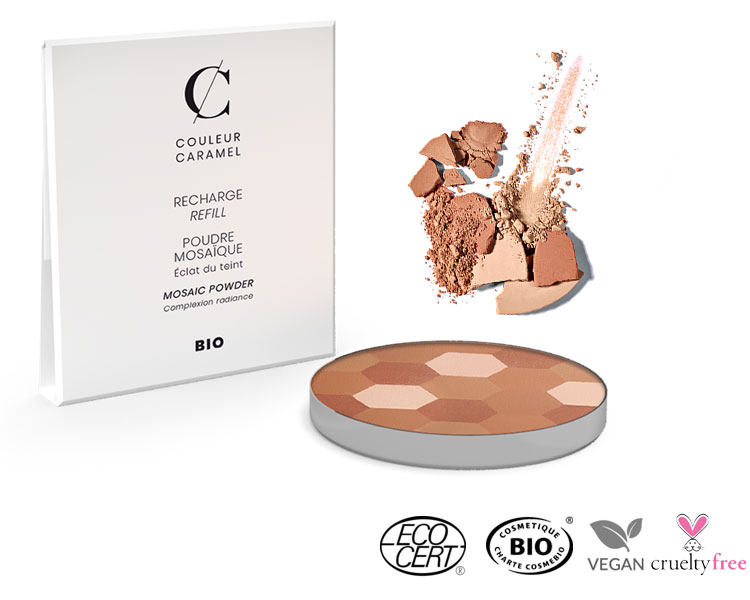 Couleur Caramel - Poudre Mosaique BIO - REFILL, 8,5g