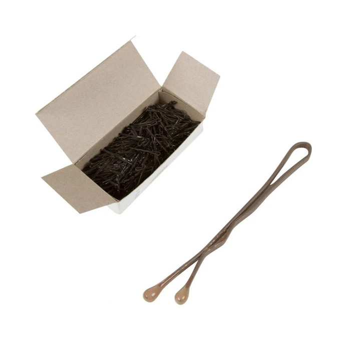 Blend Rite 50mm Bobby Pin / Matte Brown, 230g Blend Rite 50mm Bobby Pin / Matte Brown, 230g