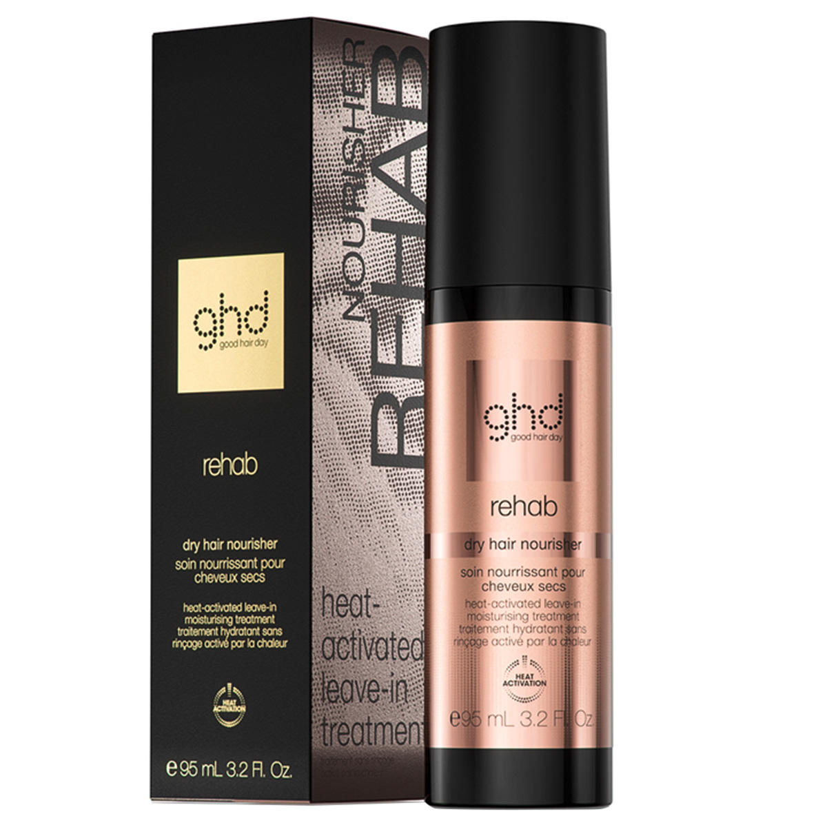 GHD - rehab dry hair nourisher, 95ml