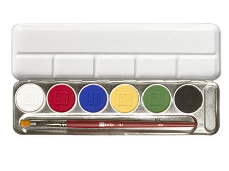 bn-cfk65c5d9b807667e Ben Nye - CFK6 MagiCake Aqua Paints 6 Farben