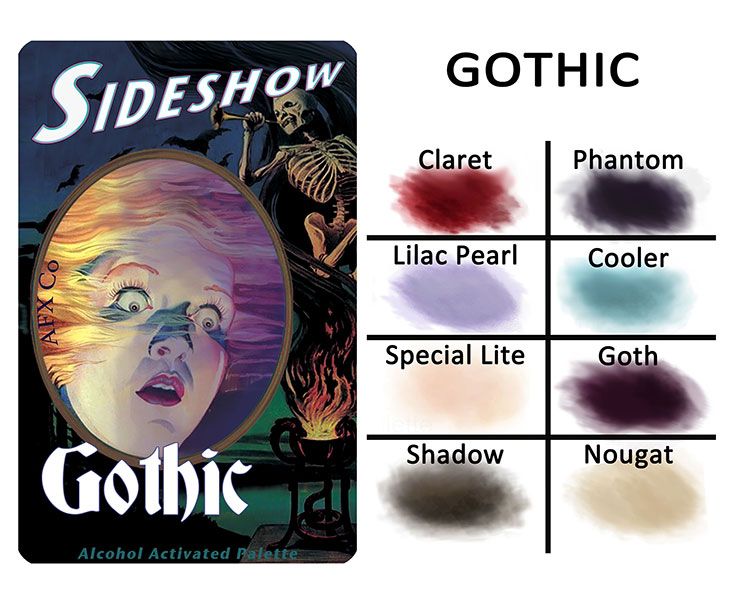 afx-goth-01 Sideshow - Gothic Palette