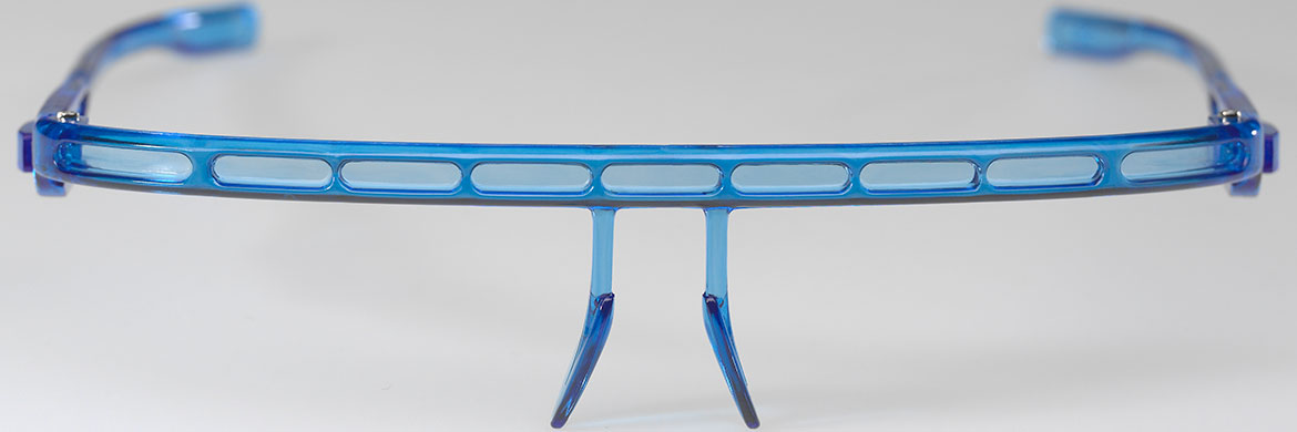 BL-CLVJN2 ClearVizor - Starter - Blau Transparent