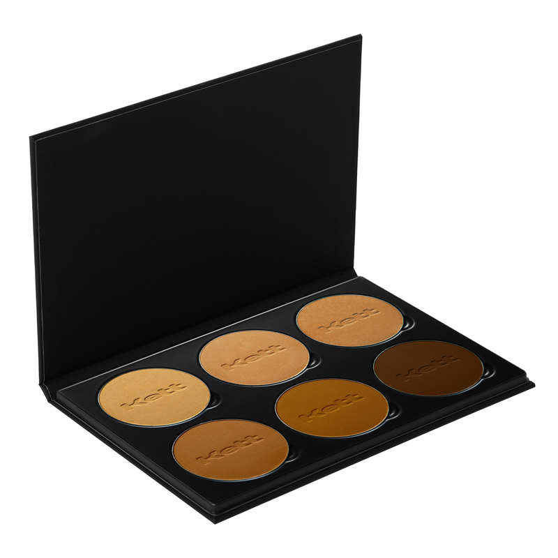 Kett Cosmetics - Kett Fixx Powder Book Tan-Deep PRO Palette