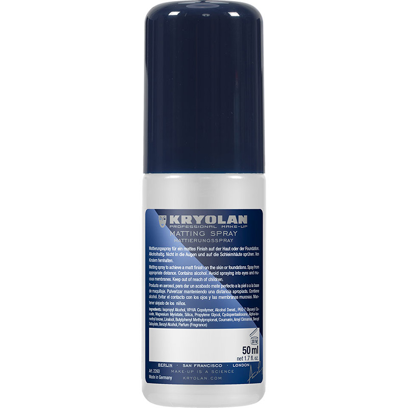 Kryolan - Mattierungs-Spray, 50ml Kryolan - Mattierungs-Spray, 50ml