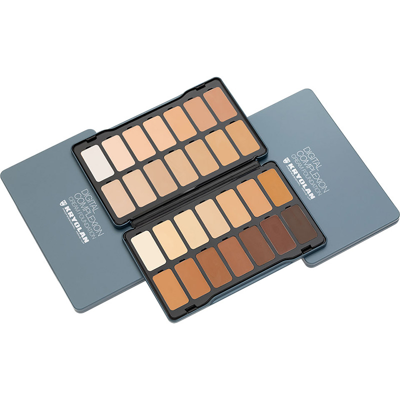 Kryolan - Digital Complexion - Cream Palette, 28 Farben Kryolan - Digital Complexion - Cream Palette, 28 Farben