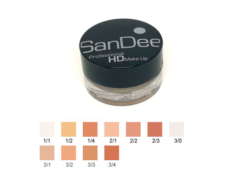SanDee - Mineral Make Up Foundation, 5g SanDee - Mineral Make Up Foundation, 5g