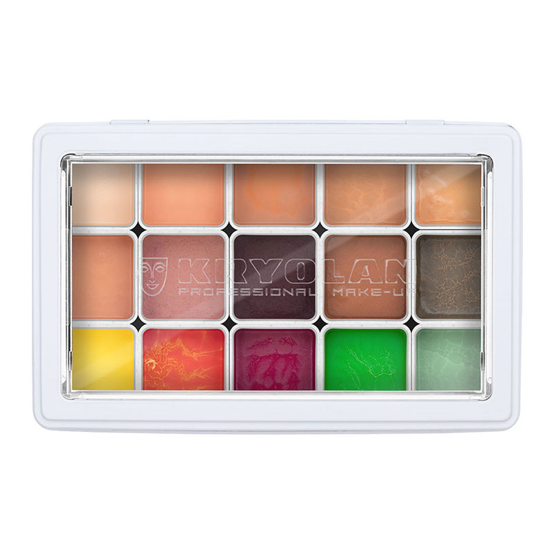 Kryolan - FXDesign Color COMPLEXION, 15er Palette Kryolan - FXDesign Color COMPLEXION, 15er Palette