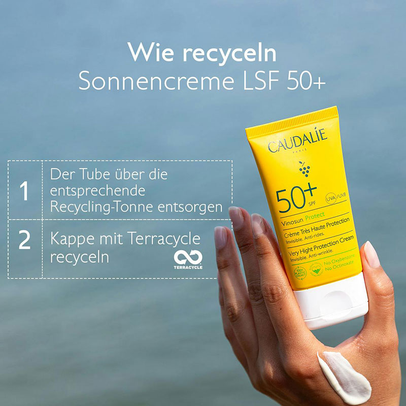 Caudalie - Vinosun Protect Sonnencreme LSF50, 50ml