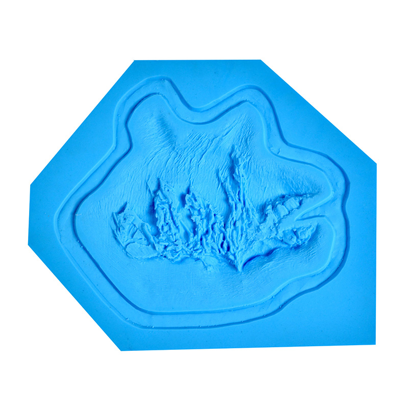P.T.M - Silicone Mold - Zombie Left Cheek P.T.M - Silicone Mold - Zombie Left Cheek