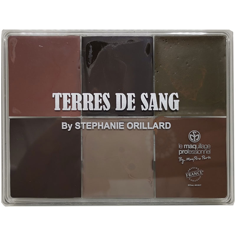 Maqpro - Palette Fard Creme - HD TERRES de SANG AB/SO 