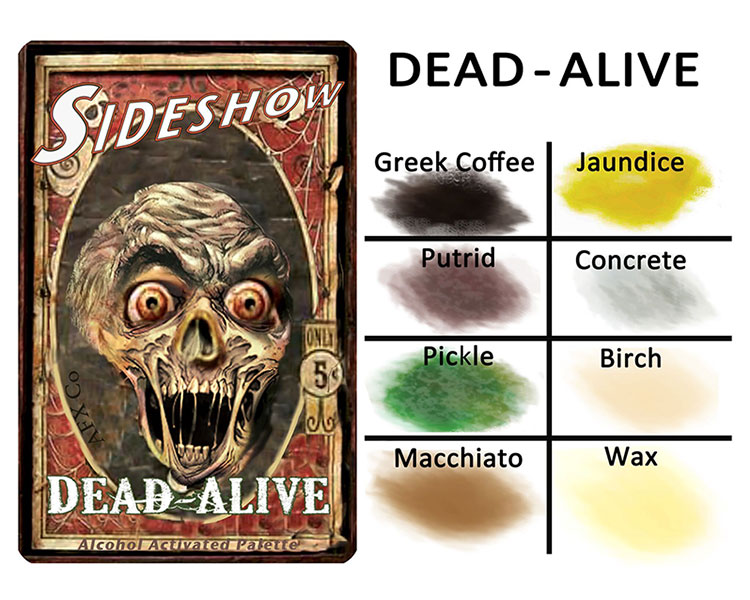 afx-da-01 Sideshow - Dead Alive Palette