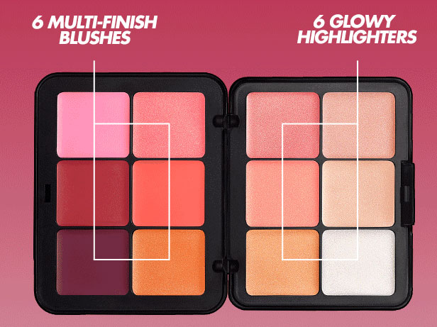 MAKE UP FOR EVER - HD Skin Palette BLUSH & GLOW