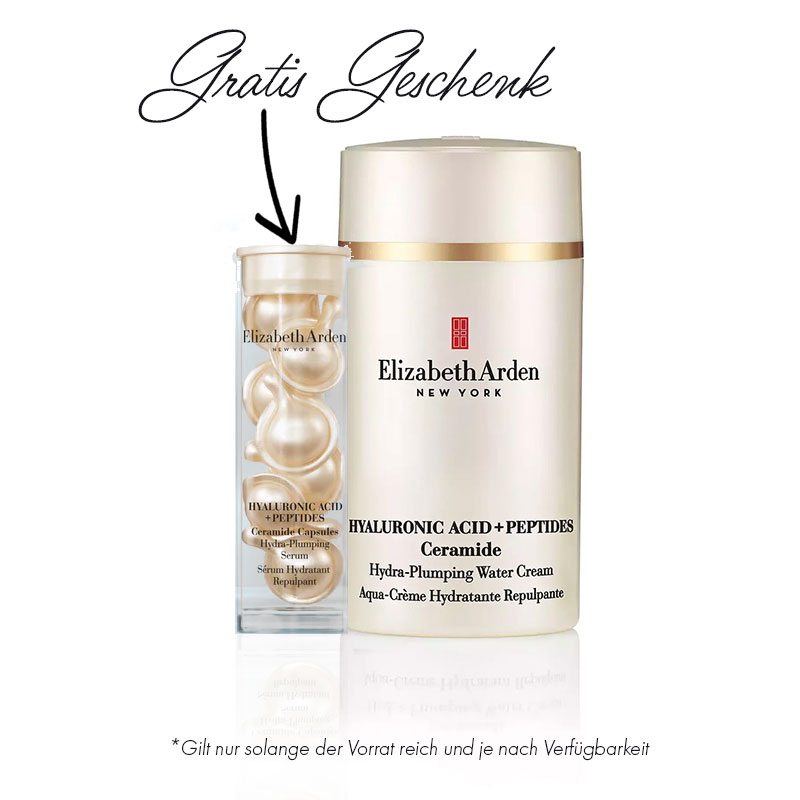 Elizabeth Arden - Hyaluronic Acid + Peptides - Ceramide, Water Cream, 50ml Elizabeth Arden - Hyaluronic Acid + Peptides - Ceramide, Water Cream, 50ml