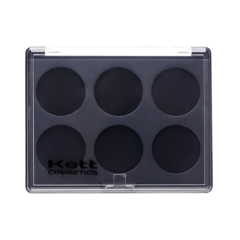 Kett Cosmetics - Leere 6er Make Up Palette Kett
