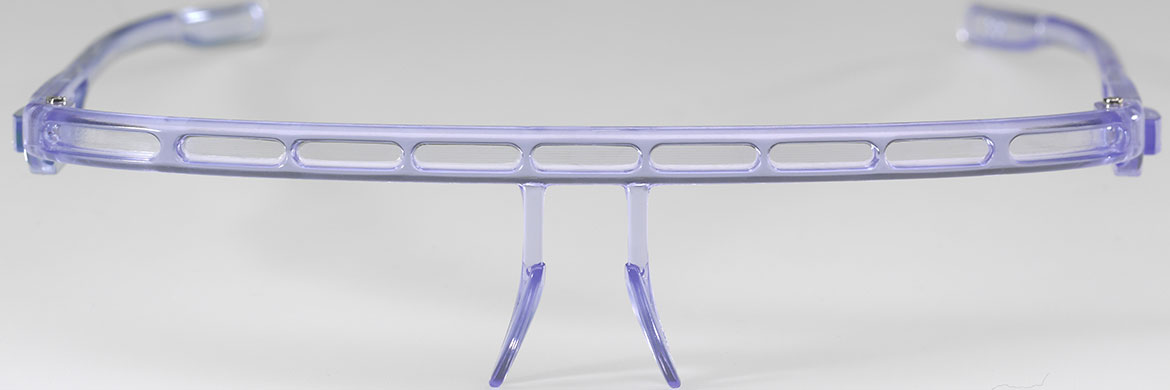 BL-CLVJF2 ClearVizor - Starter - Hellviolett Transparent